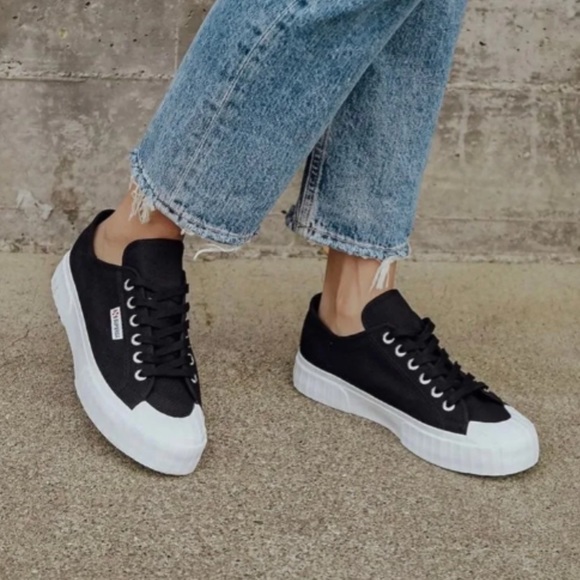 Superga Shoes - Superga 2630 Cotu Stripe Shoes In Box